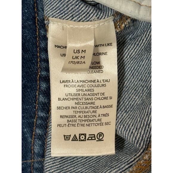 We the Free Wide Leg High-Rise Jeans, Size M - Picture 6 of 7